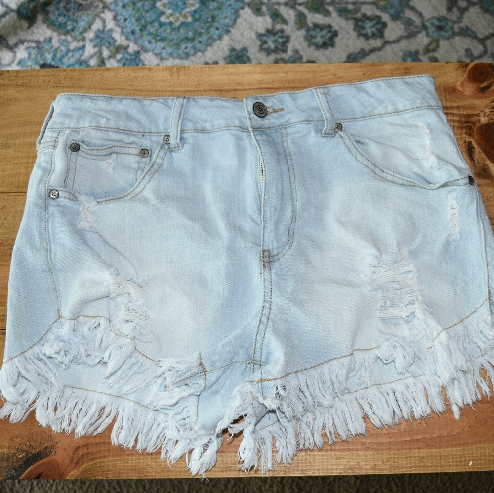 Alter'd State fringe shorts